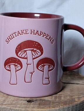Shitake Happens Graphic Mug 16 oz Place & Time